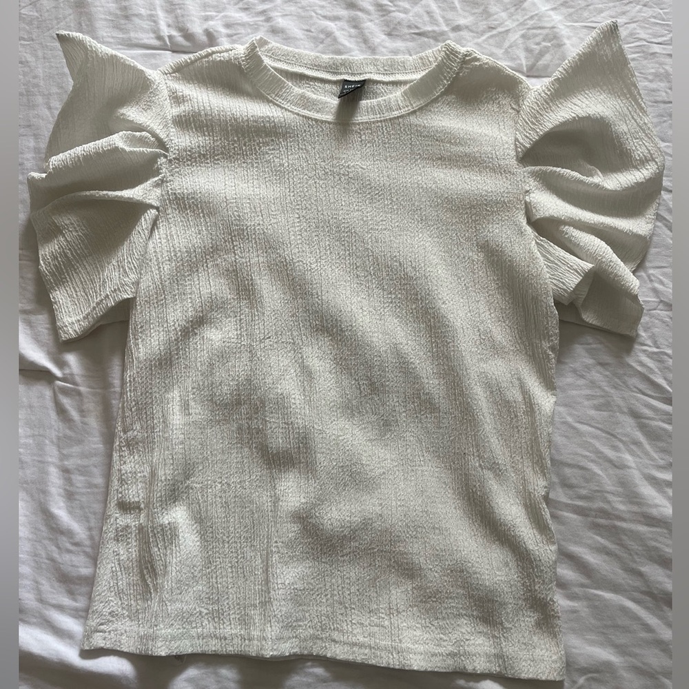 Puff sleeve top